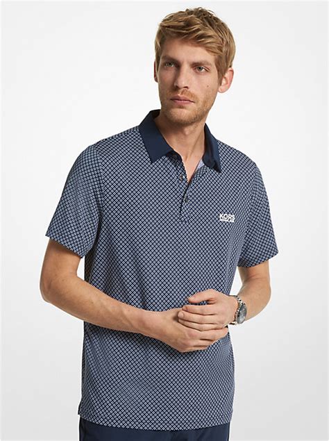 michael kors polo shirt with zipper|Michael Kors golf apparel.